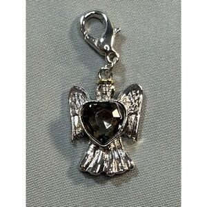 guardian angel charm january birthstone dark crystal